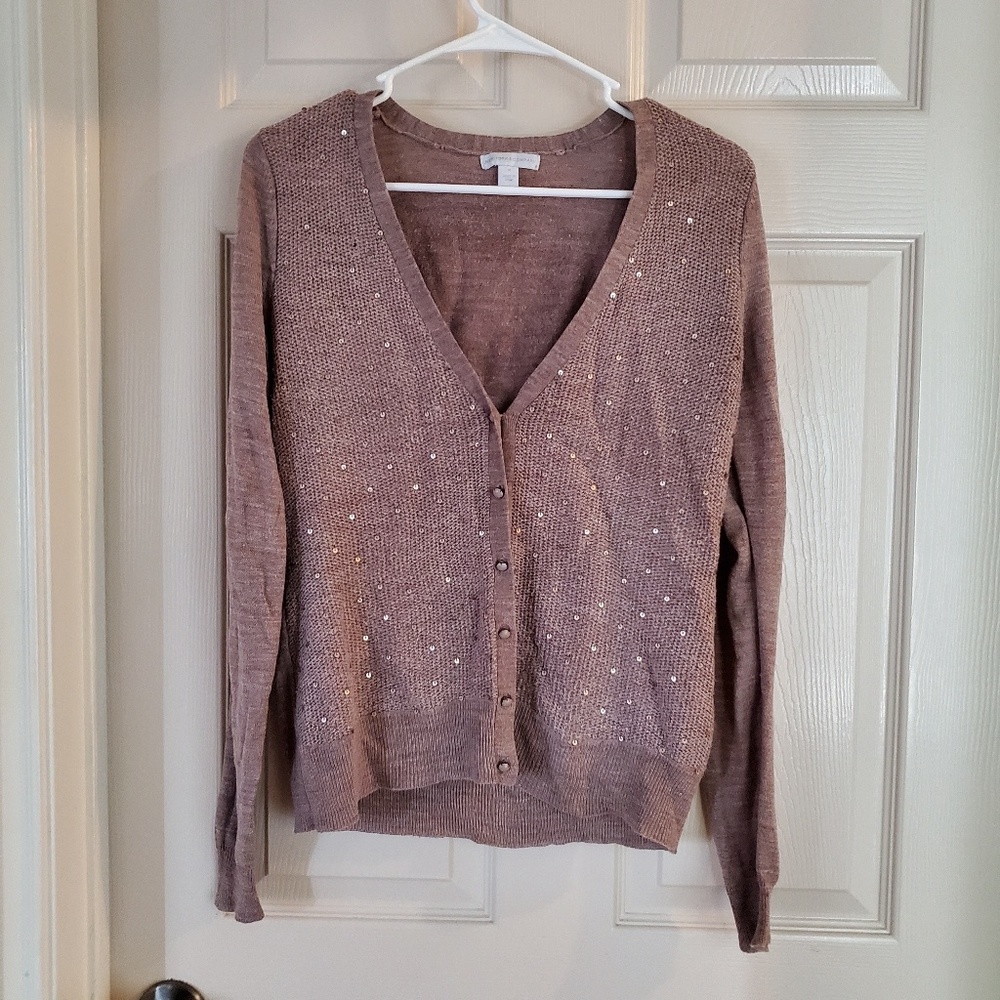 Sequin cardigan